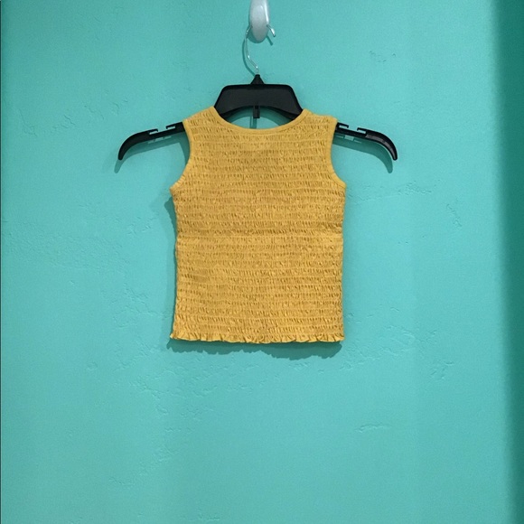 Michael Simon Girls' Yellow Beaded Tank Top Size 4T - Picture 3 of 6